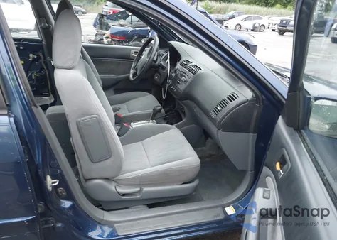 2004 Honda Civic Ex из США, поврежденный, VIN 2HGES26804H527676